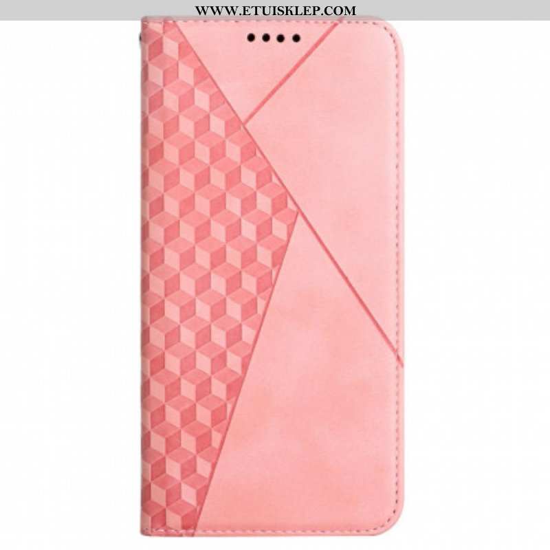 Etui Na Telefon do Oppo A94 5G Etui Folio Dotyk Skóry W Stylu Sześciennym